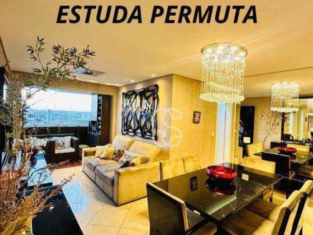 Apartamento com 3 dormitórios à venda, 86 m² por R$ 640.000 - Vila Rosália - Guarulhos/SP ESTUDA PERMUTA