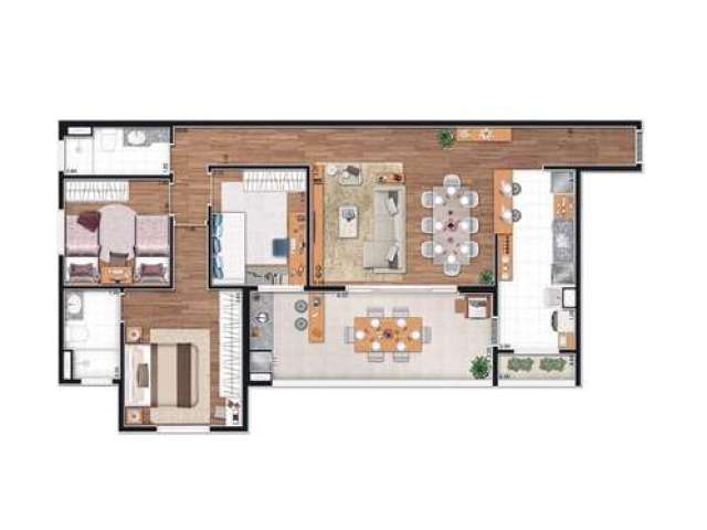 Apartamento à venda, 108 m² por R$ 526.000,00 - Esplanada Independência - Taubaté/SP