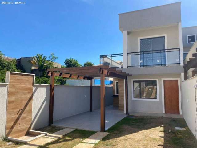 Casa para Venda em Maricá, Cordeirinho, 3 dormitórios, 3 suítes, 4 banheiros, 2 vagas