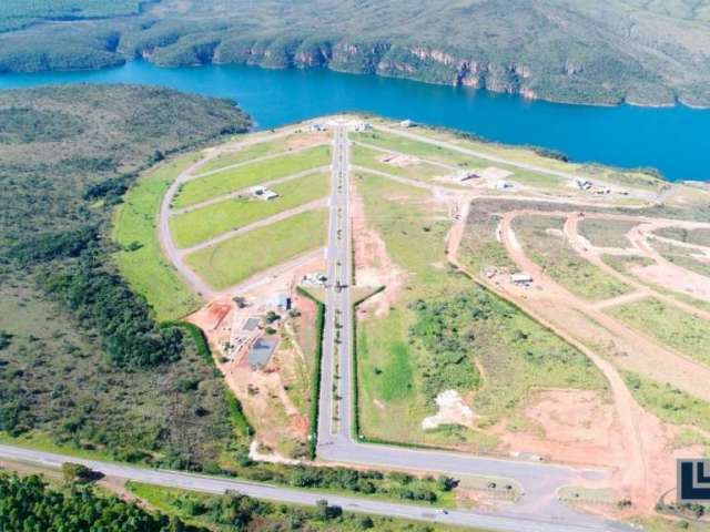 Lançamento de lotes em Condomínio alto padrão na represa de Furnas / Serra da Canastra em São João Batista do Glória, lote padrão com 3.235 m2, lazer