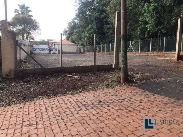 Ótimo terreno para venda nos Campos Eliseos ao lado do Bosque Municipal, área 810 m², atul estacionamento com faturamento