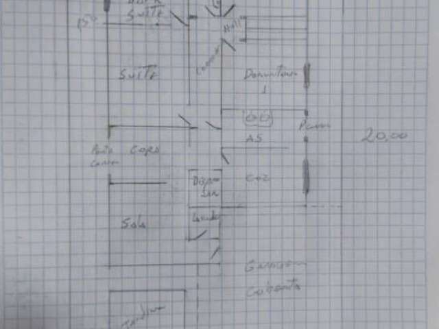 Sobrado para venda no Diva Tarla / Ribeirao Verde, 3 dormitorios sendo 1 suite mais area de lazer em 225 m2 de area total, casa semi acabada, falta ac