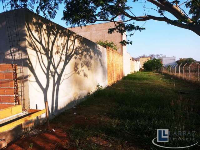 Terreno com construção em andamento para venda na entrada do Ribeirao Verde, Bairro Reserva do Bosque, lote com 160 m2 em 111 m2 construidos