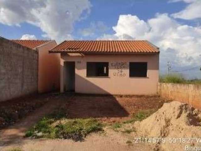 Oportunidade. Casa para para venda em Birigui-SP no Residencial Portal do Parque III, 2 dormirtorios, 1 vaga de garagem, 44 m2 construidos em um terre