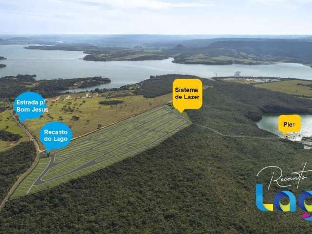 Lote para venda em Condominio fechado em Rifaina-SP, Condominio Recanto do Lago, lote com 360 m2, lazer completo no condominio. Pronto para construir