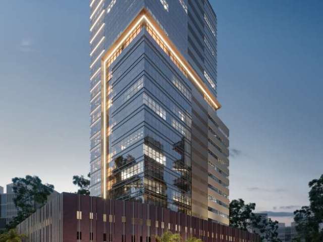 Lançamento alto padrão de salas corporativas no Jd. Botânico, Cond. Quartier, sala com 220 m2 privativos, completo em infraestrutura