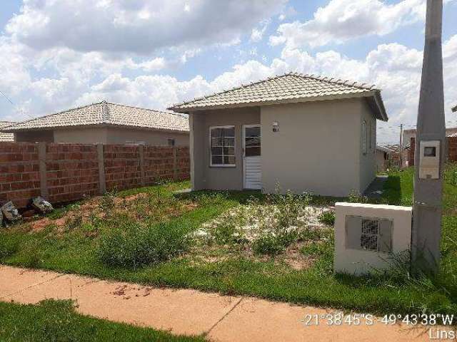 Oportunidade. Casa para venda em Lins-SP no Resid. Dalgina, 2 dormitorios, area construida 43 m2 em um terreno de 180 m2