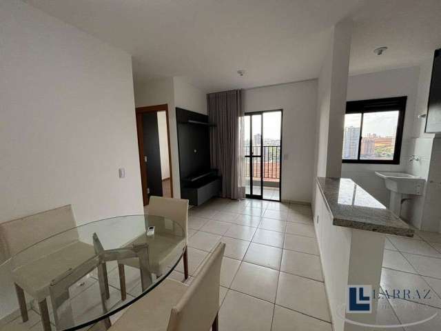 Lindo apartamento semi mobiliado para locação no charmoso Jd. Olhos Dagua, Cond. Monterey, 2 dormitorios, varanda em 50 m2 com lazer completo