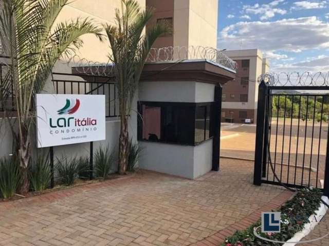 Apartamento para venda ou locação no Recanto das Palmeiras / Ribeirao Verde, Condominio Lar Italia, 2 dormitorios, 1 vaga, 43 m2 de area privativa, la