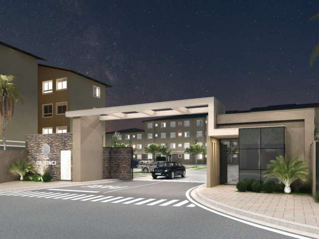 Apartamento térreo com quintal novo para venda Minha Casa Minha Vida na Zona Norte, Condominio Ponto Da Vinci, 2 dormitorios, 52 m2, lazer completo no