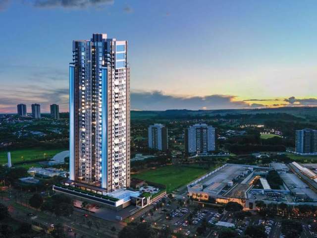 Oportunidade. Apartamento novo alto padrão para venda ao lado do Shopping Iguatemi, Cond. Sky, o prédio mais alto de Ribeirão Preto, 3 suites mais lav