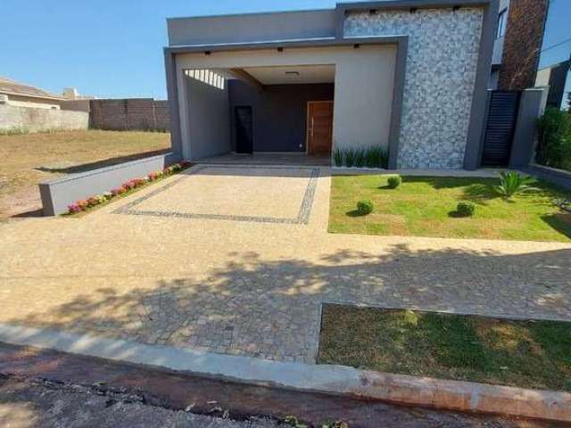 Ótima casa térrea alto padrão para venda na Vila do Golfe, Cond. Buona Vita Ribeirão, 3 suites, varanda gourmet em 140 m² construidos