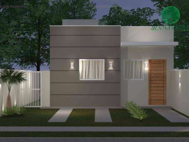 Casa com 2 dormitórios à venda, 54 m² por R$ 320.000 - Jardim Beija Flor - Indaiatuba/SP