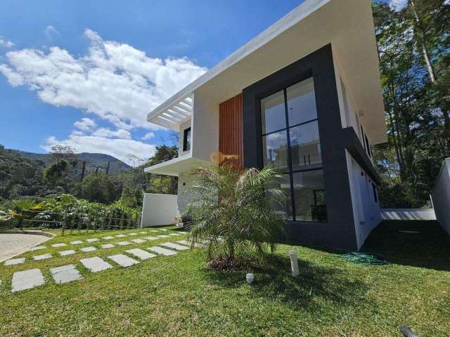 Casa em Condomínio para Venda em Teresópolis, Posse, 4 dormitórios, 4 suítes, 4 banheiros, 2 vagas