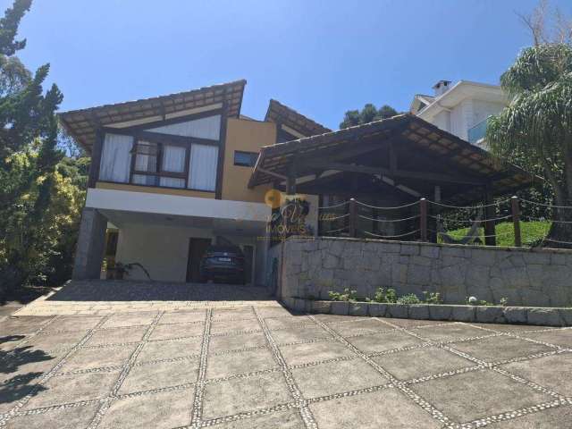 Casa em Condomínio para Venda em Teresópolis, Quebra Frascos, 3 dormitórios, 3 suítes, 4 banheiros, 2 vagas