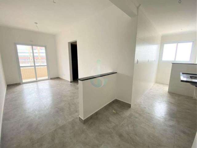 Apartamento com 2 dorms, Caiçara, Praia Grande - R$ 390 mil, Cod: 388