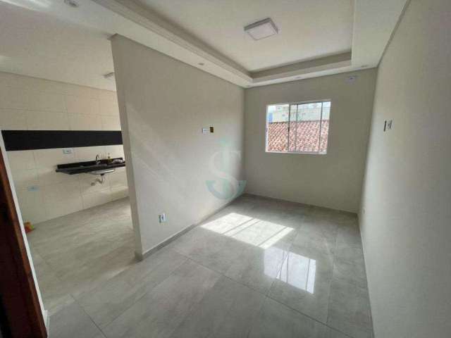 Casa de Condomínio com 4 dorms, Caiçara, Praia Grande - R$ 520 mil, Cod: 767