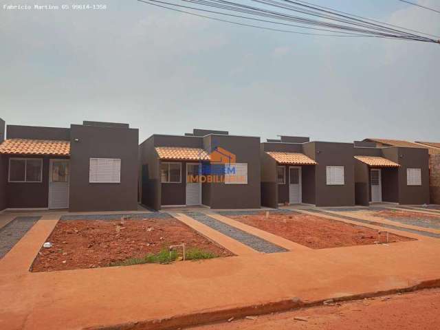 Casa para Venda em Várzea Grande, Paiaguás, 2 dormitórios, 1 banheiro, 2 vagas