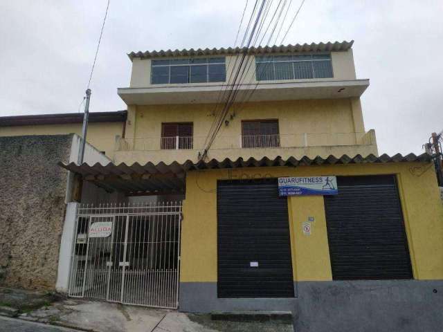 Casa com 3 dormitórios para alugar, 90 m² por R$ 2.589,03/mês - Vila Capitão Rabelo - Guarulhos/SP