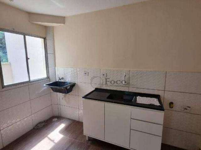 Apartamento com 2 dormitórios para alugar, 46 m² por R$ 1.243/mês - Jardim São Luis - Guarulhos/SP