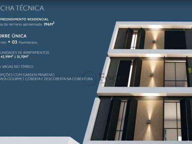 Apartamento à venda, 43 m² por R$ 355.000,00 - (Zona Norte) Barro Branco - São Paulo/SP