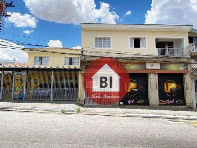 Casa térrea + Sobrado + Salão comercial com 02 dormitórios, vaga - Venda R$ 1.200 mil - Vila Matilde - São Paulo/SP - 385 metros quadrados.