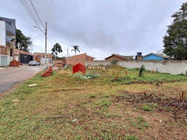 Terreno em condomínio com 125,21m² , à venda, no bairro Campo Largo da Roseira em São José dos Pinhais