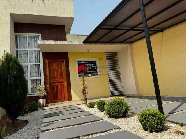 Casa com 78m² 3 quartos, para aluguel, no bairro Santa Terezinha em Fazenda Rio Grande