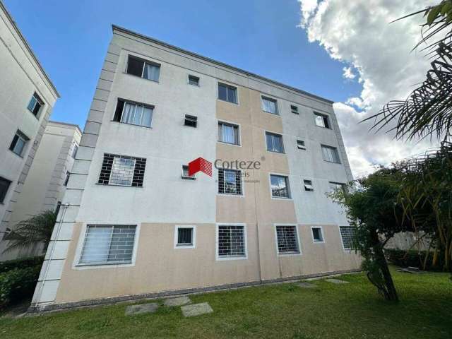 Apartamento com 47,49m² 2 quartos, para aluguel, no bairro Cidade Jardim em São José dos Pinhais