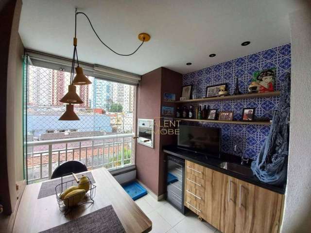 Apartamento com 2 dormitórios à venda, 55 m² por R$ 628.000,00 - Vila Gumercindo - São Paulo/SP