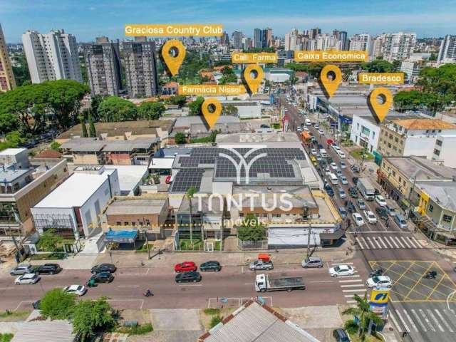 Loja à venda, 850 m² por R$ 10.700.000,00 - Bacacheri - Curitiba/PR