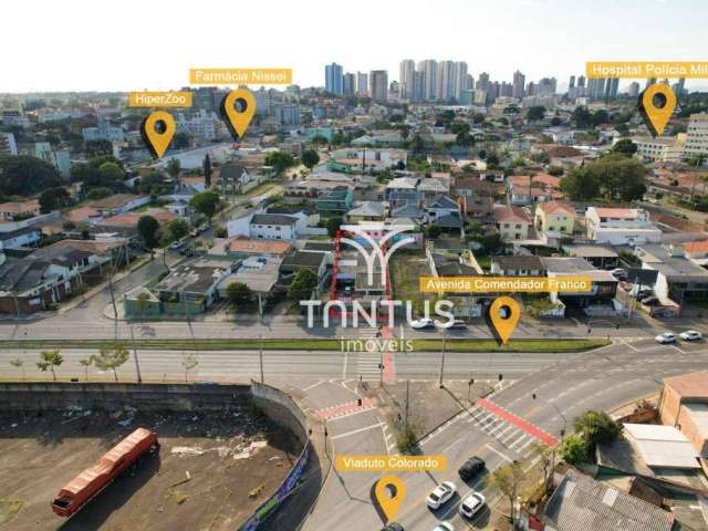 Terreno à venda, 576 m² por R$ 1.350.000,00 - Jardim Botânico - Curitiba/PR