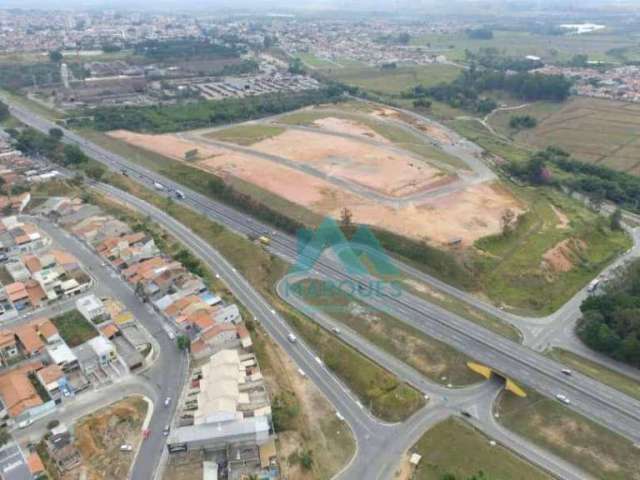 Terrenos comerciais de frente para Via Dutra à Venda