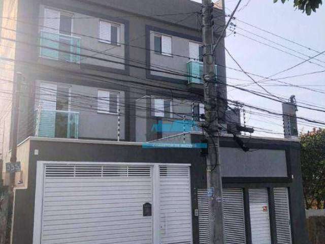 Cobertura com 2 dormitórios à venda, 39 m² por R$ 400.000,00 - Vila Curuçá - Santo André/SP