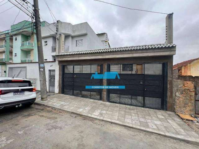 Casa com 3 dormitórios à venda por R$ 768.000,00 - Parque Oratório - Santo André/SP