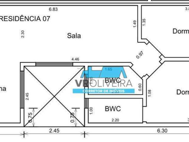 Cobertura com 2 dormitórios à venda, 106 m² por R$ 515.000 - Parque das Nações - Santo André/SP