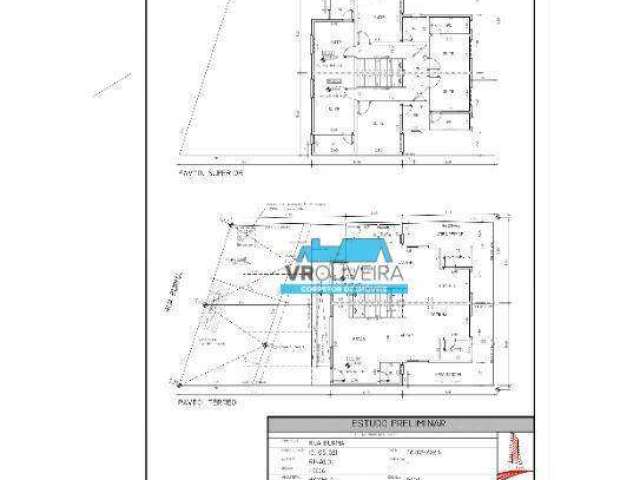 Sobrado com 3 dormitórios à venda, 90 m² por R$ 689.000,00 - Vila Francisco Matarazzo - Santo André/SP