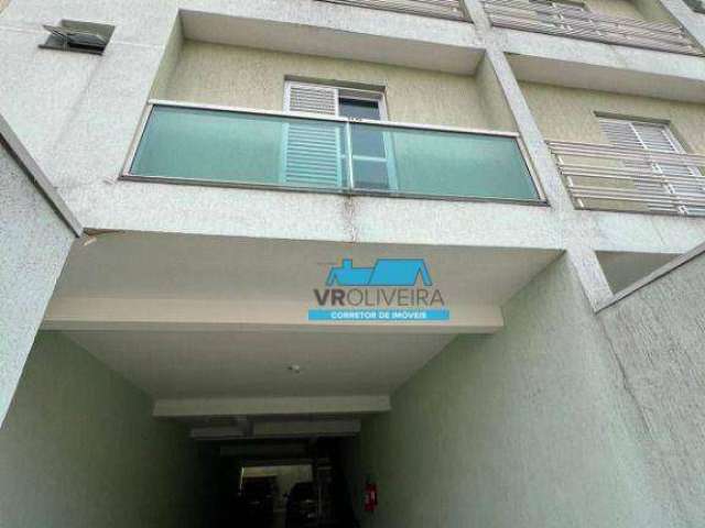 Apartamento com 2 dormitórios à venda, 50 m² por R$ 350.000 - Vila Camilópolis - Santo André/SP