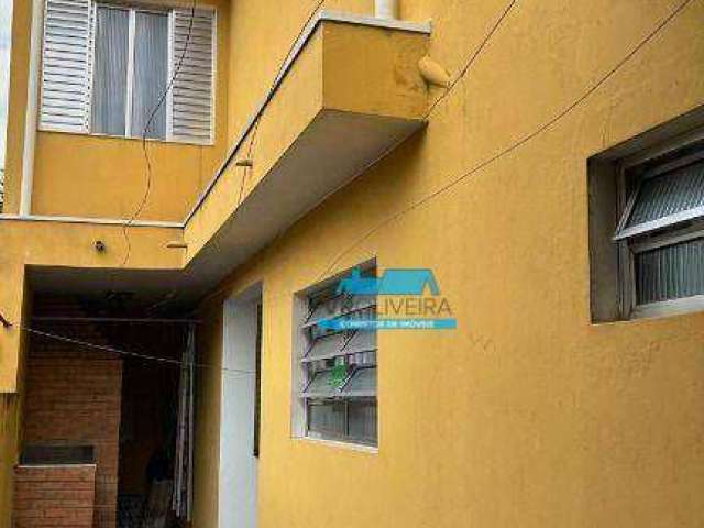 Sobrado com 3 dormitórios à venda, 137 m² por R$ 680.000,00 - Vila Camilópolis - Santo André/SP