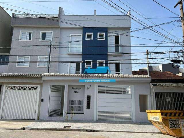 Cobertura à venda, 84 m² por R$ 420.000,00 - Vila Camilópolis - Santo André/SP