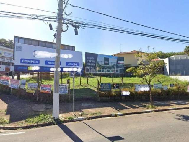 Terreno comercial à venda na Avenida Padre Almeida Garret, 1, Parque Taquaral, Campinas por R$ 2.000.000