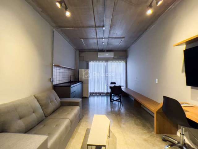 Apartamento com 1 quarto para alugar na Flávio Luís Ramos Fontes Cabral, 191, Parque das Universidades, Campinas, 25 m2 por R$ 2.500