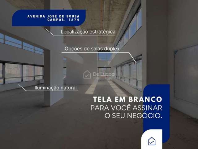 Sala comercial para alugar na Avenida José de Souza Campos, 1274, Chácara da Barra, Campinas, 192 m2 por R$ 27.848