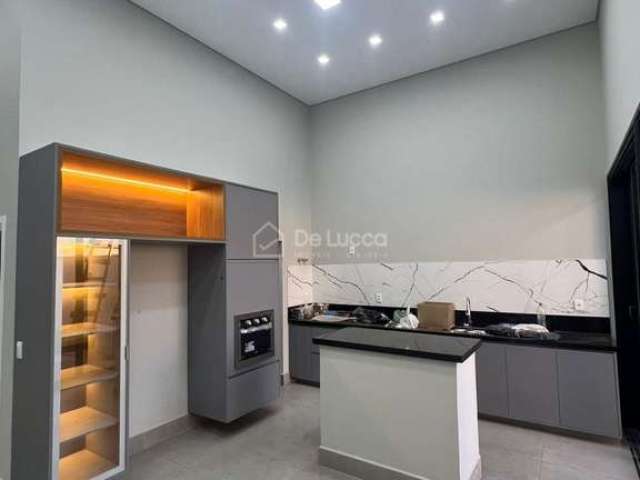 Casa em condomínio fechado com 3 quartos à venda na Avenida Luiz Greco, 600, Vila Monte Alegre, Paulínia, 140 m2 por R$ 1.040.000