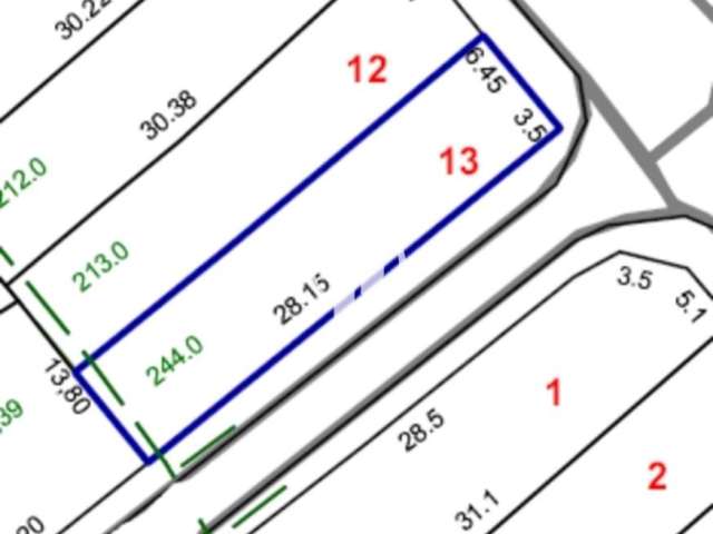 Terreno para Venda Parque das Nações, esquina 244m²