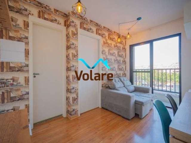 Apartamento à venda na Vila Yolanda, Osasco-SP: 1 quarto, 2 salas, 1 banheiro, 1 vaga de garagem, 34m² de área.