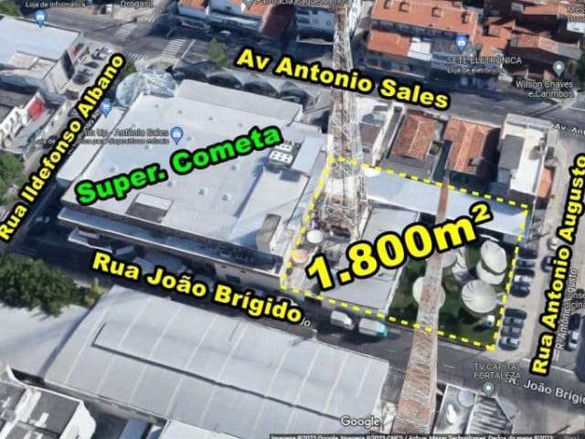 VERAS VENDE TERRENO 1.800m² NA RUA ANTONIO AUGUSTO