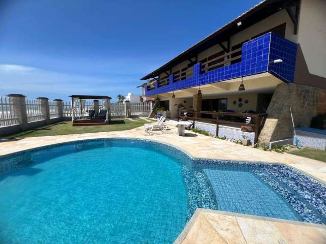 Veras vende casa mobiliada na beira da praia de caponga - cascavel - ce