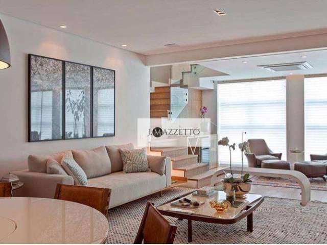 Apartamento Duplex com 3 dormitórios à venda, 287 m² por R$ 3.200.000,00 - Vila Castelo Branco - Indaiatuba/SP