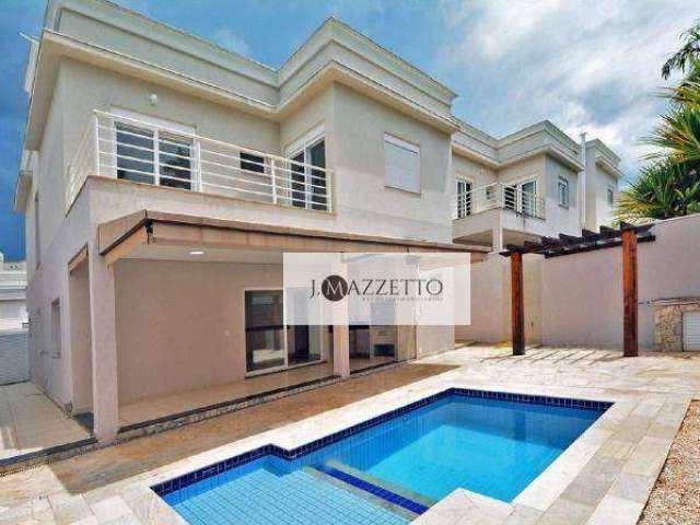 Sobrado com 4 suítes, 272 m² - venda por R$ 1.650.000 ou aluguel por R$ 9.472/mês - Vila Panorama - Indaiatuba/SP